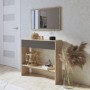 Mueble recibidor con espejo Donald