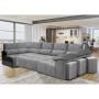 Sofá Esquina c/ Cama + Chaise Long Poseidon (345x150cm)