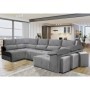 Sofá Esquina c/ Cama + Chaise Long Poseidon (345x150cm)