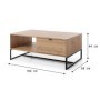 Mesa de centro Ambar