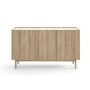 Aparador Boho 3 Puertas (83cm Alto)