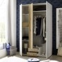 Armario 3 Puertas Abatibles + 2 Cajones Marburg