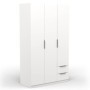 Armario 3 Puertas de abrir + 2 Cajones Ghost