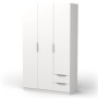 Armario 3 Puertas de abrir + 2 Cajones Ghost