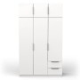 Armario 6 Puertas de abrir + 2 Cajones Ghost