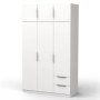 Armario 6 Puertas de abrir + 2 Cajones Ghost