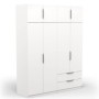 Armario 8 Puertas de abrir + 2 Cajones Ghost