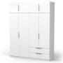 Armario 8 Puertas de abrir + 2 Cajones Ghost