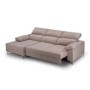 Sofá 2L + Chaise Long con Cama Tejo (260x142cm)