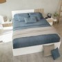 Paquete de Cama Ethna Con Cabecera + 2 Mesas de Noche (200x160cm)