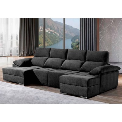 Sofá 2L con Doble Chaise Las Vegas (345x160cm)