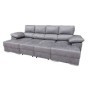 Sofá 2L con Chaise Longue Doble y Cama Nápoles (300x165cm)