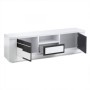 Base de TV lacada Bellariva (con luz LED)