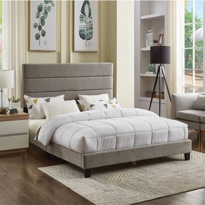 Cama tapizada Milena + Colchón Opc.