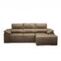 2L Sofá + Chaise Long c/ Cama River (270x165cm)