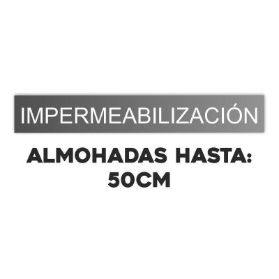 Servicio de Impermeabilización - Almohada de hasta 50 cm
