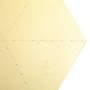 Mesa de centro hexagonal