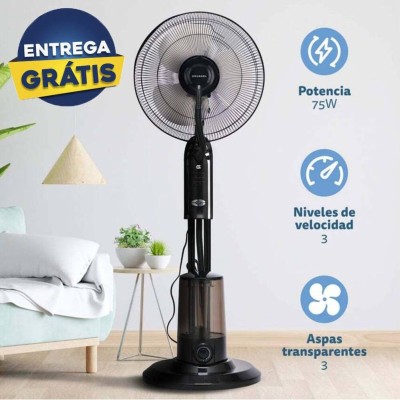 Ventilador con nebulizador