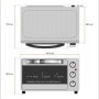 Horno Eléctrico HR-23SS (23 Litros)