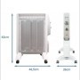 Calentador de Mica RMC (1500W)