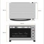 Horno Eléctrico HR 38 Litros (2000W)
