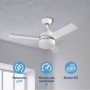 Ventilador de Techo con Luz Skyeco 52''