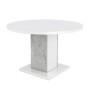 Mesa de Comedor Redonda Extensible Goya (120/165x76x120cm)