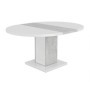 Mesa de Comedor Redonda Extensible Goya (120/165x76x120cm)