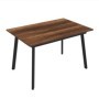 Mesa de Comedor Extensible Lini 120 (120/160x76x80cm)