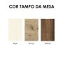 Mesa de Comedor Extensible Lini 120 (120/160x76x80cm)