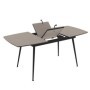 Mesa de Comedor Extensible Yense 125 (165/125x75x80cm)