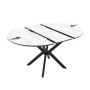 Mesa de Comedor Extensible Dobok (145/110x110x77cm)