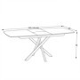 Mesa de Comedor Extensible Filis (185/145x75x90cm)