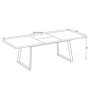 Mesa de Comedor Extensible Lavinya (230/170x75x90cm)