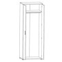 Armario 2 Puertas Abatibles Kabi