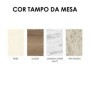 Mesa de Comedor Fija Opera (180x76x100cm)
