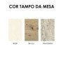 Mesa de Comedor Fija Galaxy (130x75x130cm)