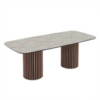 Mesa de Comedor Fija Oslo (220x76x103cm)