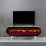 TV base con Ef. Chimenea y hermana. Sonido Inc. Ilgaz (160x65x40cm)