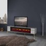 TV base con Ef. Chimenea y hermana. Sound Inc. Ates