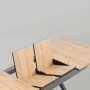 Mesa de Comedor Extensible Lilyum (230/195/160x77x90cm)
