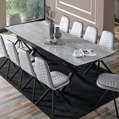 Mesa de Comedor Extensible Tower (278/233/188x77x100cm)