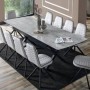 Mesa de Comedor Extensible Tower (278/233/188x77x100cm)