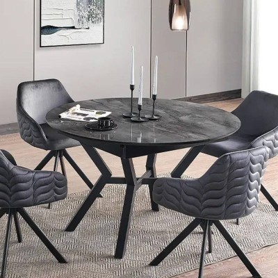 Mesa de Comedor Extensible Rupa (160/120x75x120cm)