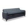 Sofá cama Hilton Click-Clack de 3 plazas (210x78cm)