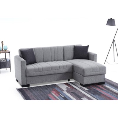 Sofá 2L + Chaise Long Reversible con Cama Oasis (200x134cm)