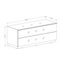 Base TV 119,8cm Helio
