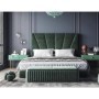 Cama doble tapizada Las Vegas + colchón Opc.