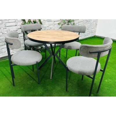Pack Mesa de Comedor + 4 Sillas Tedi