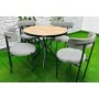 Pack Mesa de Comedor + 4 Sillas Tedi